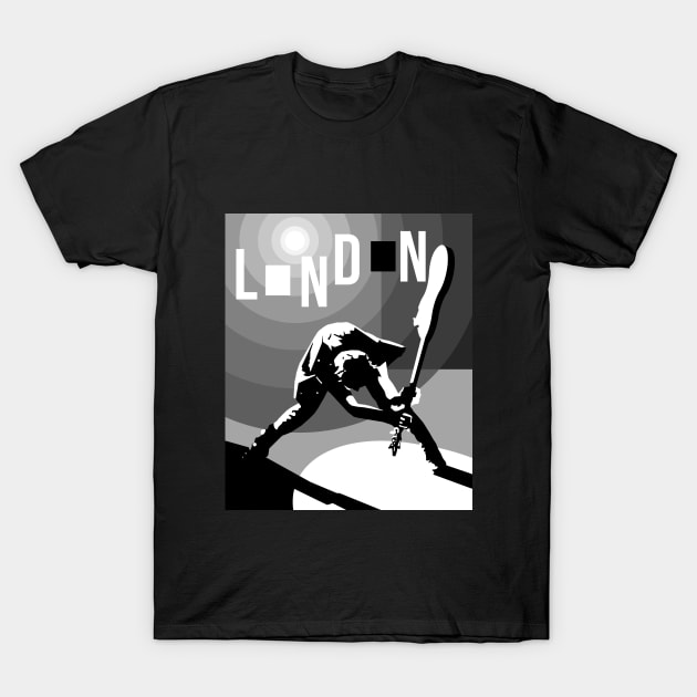 London BW T-Shirt by SiSuSiSu